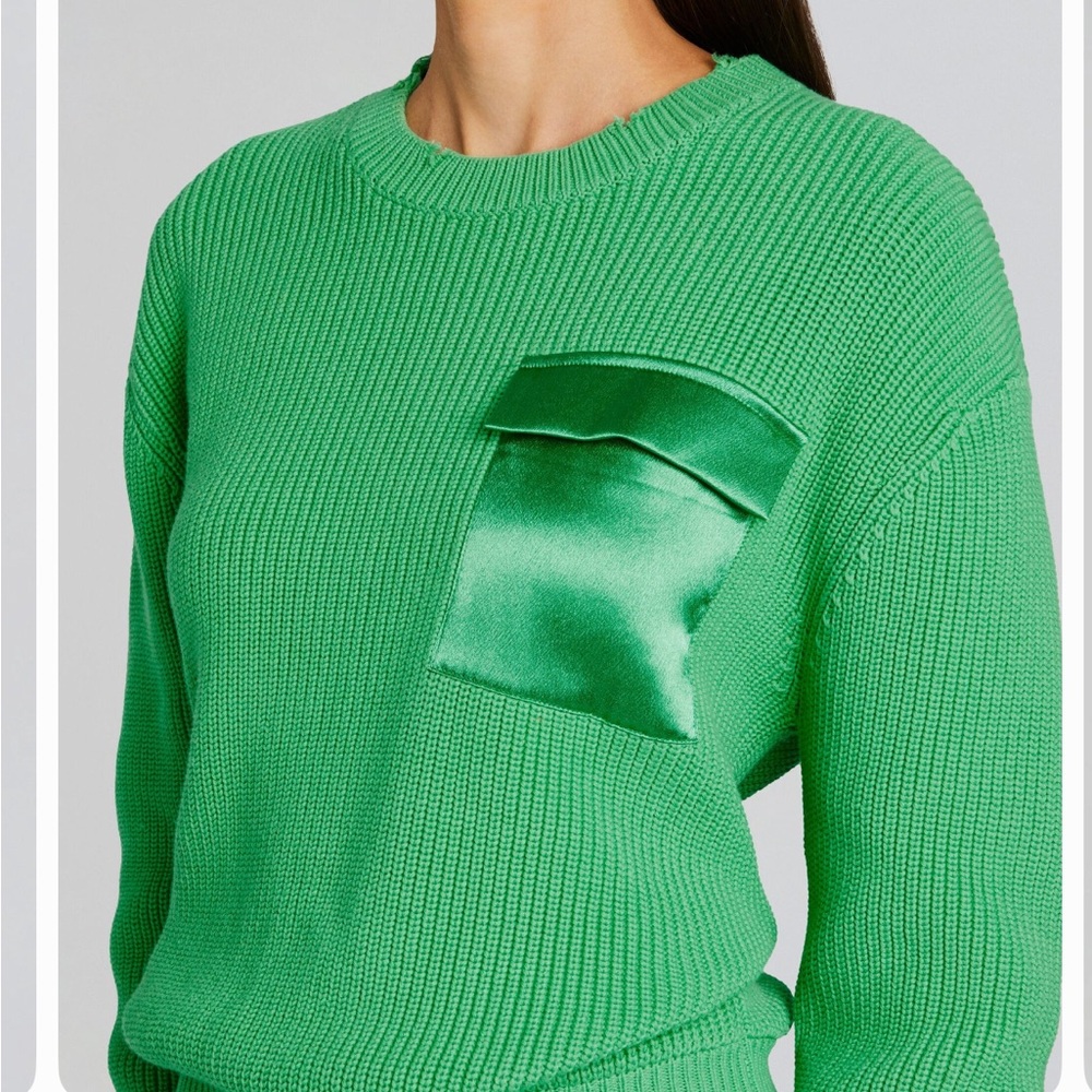SER.O.YA Green Mini Sweater Dress - Picture 2 of 3
